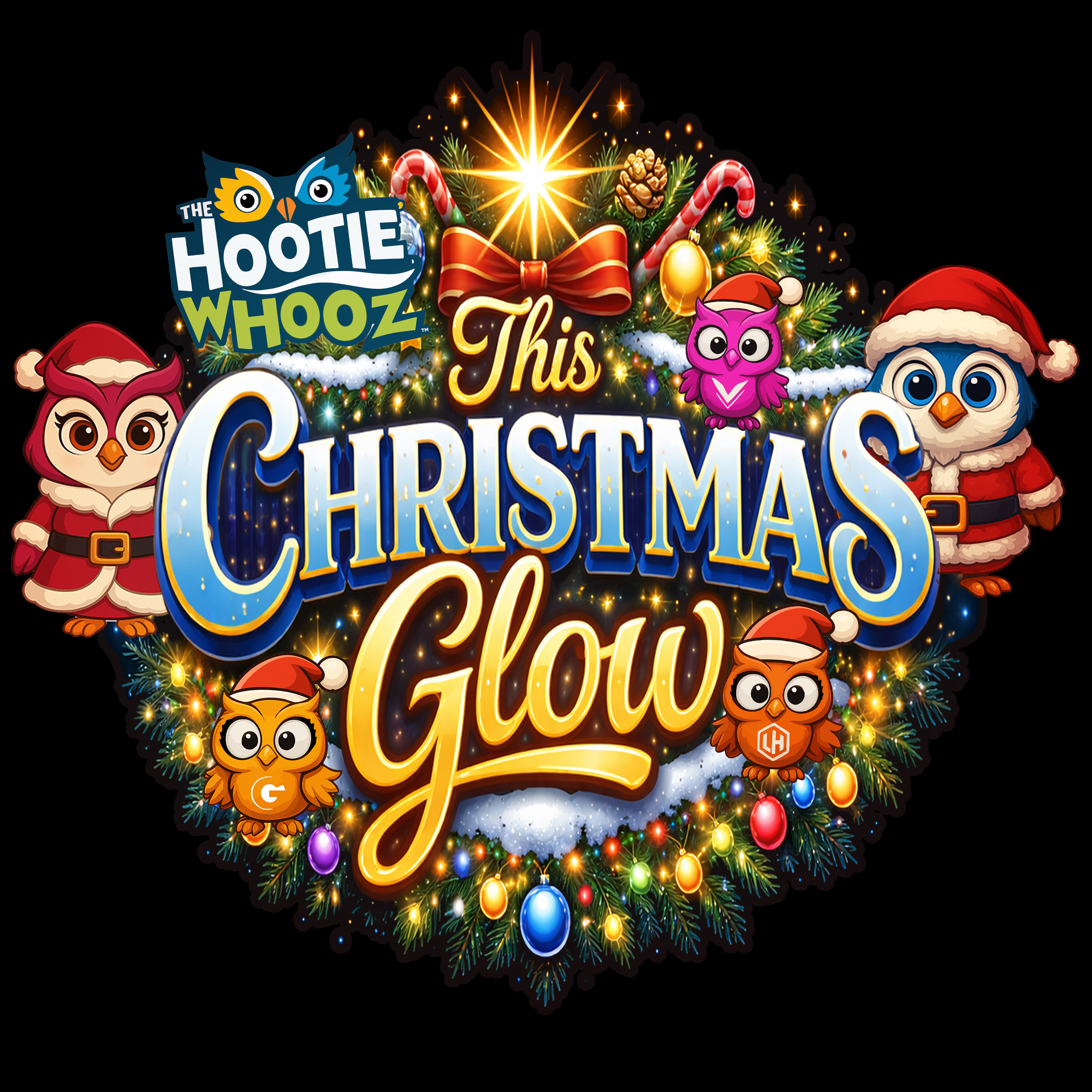 This Christmas Glow The Hootie Whooz